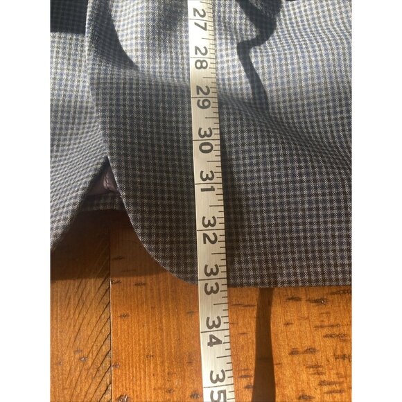 ralph lauren Blazer Gray Checked Size 46 R - Picture 5 of 8